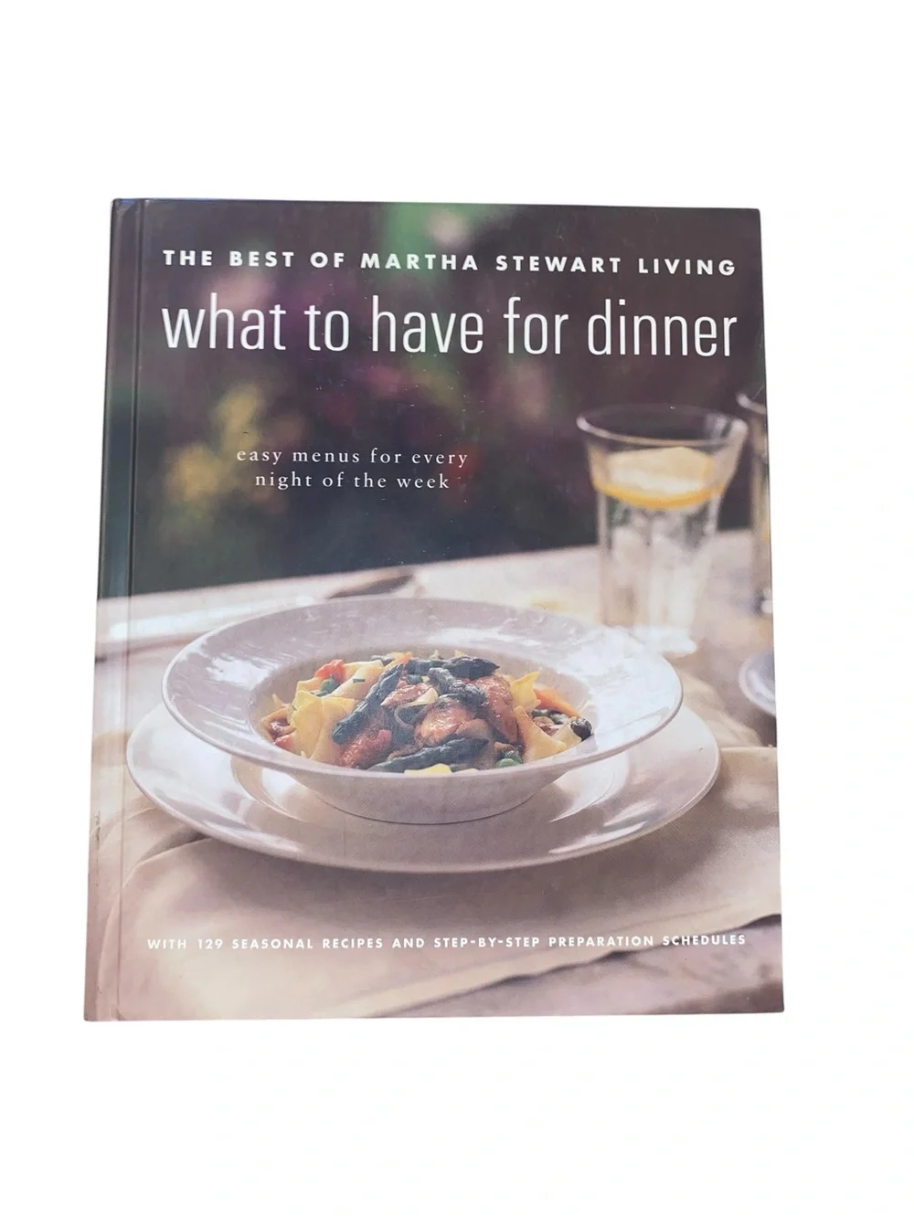 Vintage Martha Stewart Living What to Have for Dinner Easy Menus for Every Night
